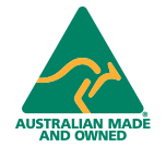 AlphaFit Australian Made and Owned logo