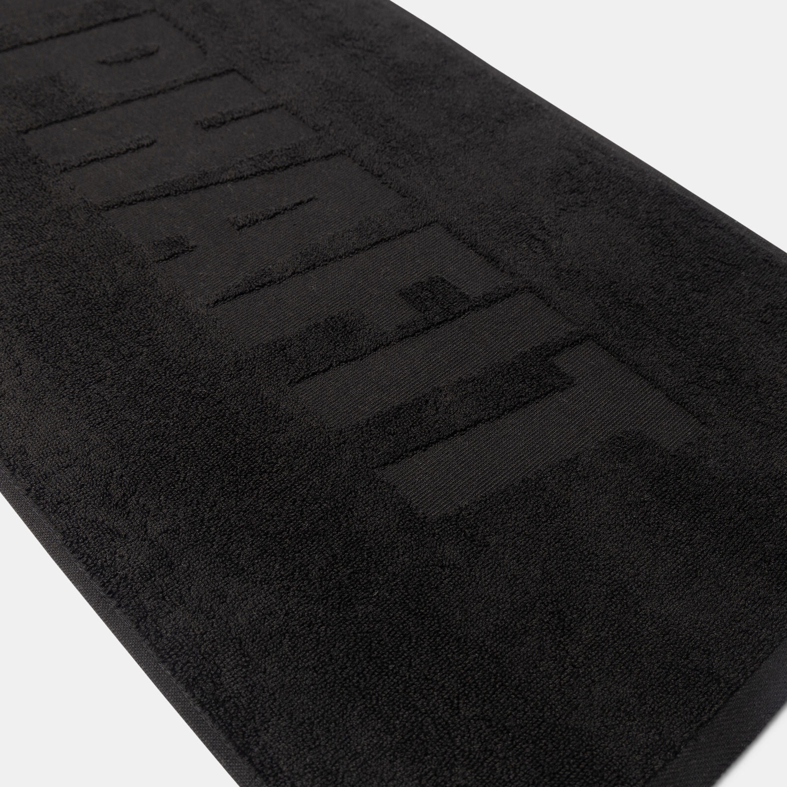 Core Hooded Bench Towel - Black image