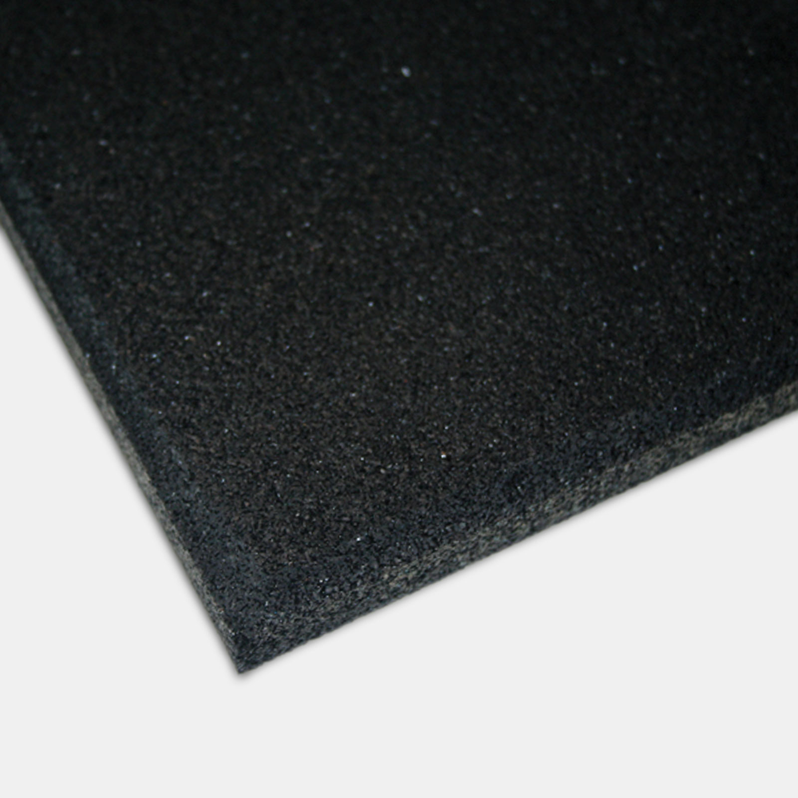 Impact Rubber Tile 15mm Black Available At Alphafit