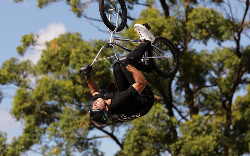 Queensland Academy of Sport Freestyle BMX Athlete