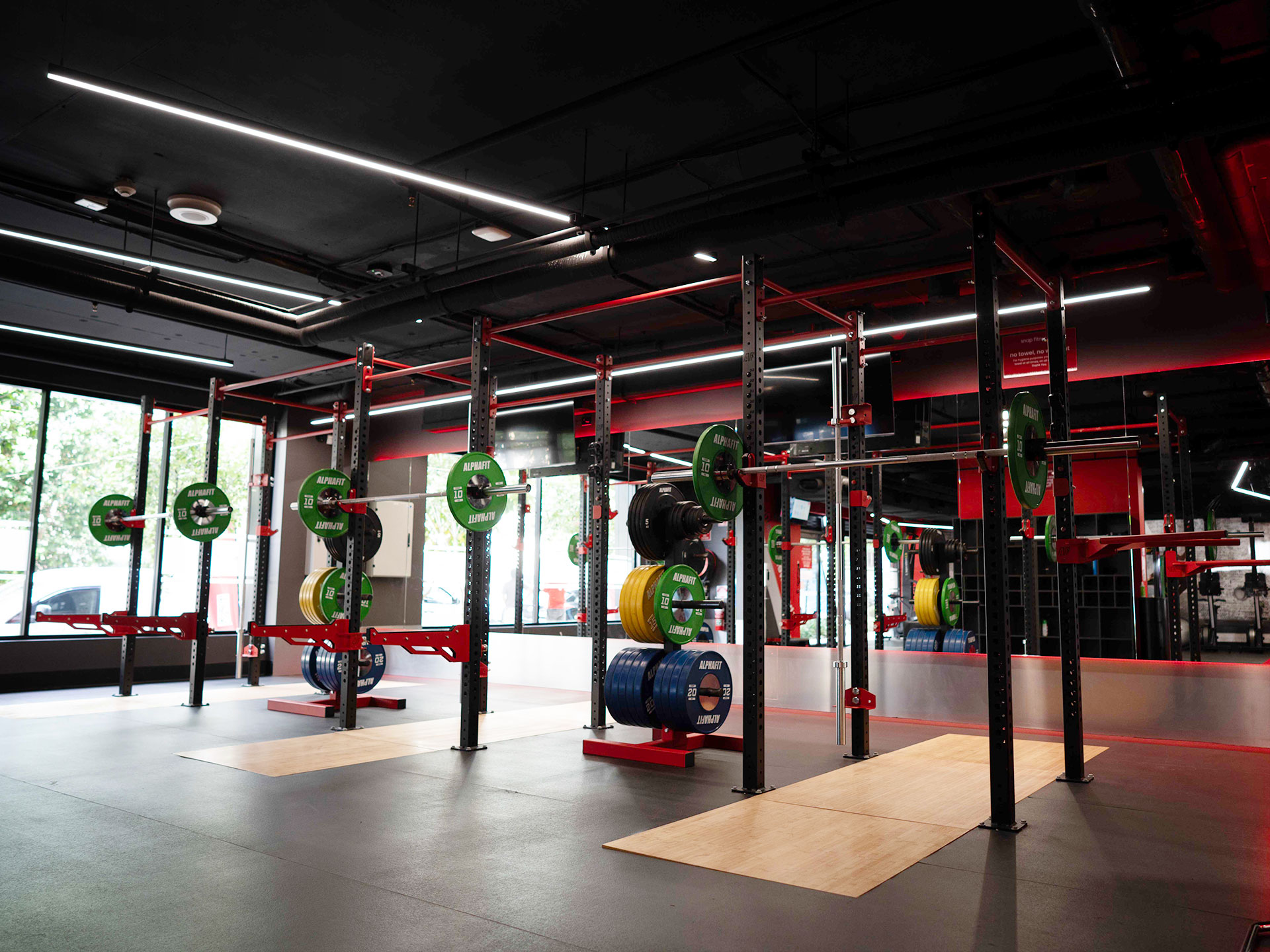 Snap Fitness Gym Fitout Penrith NSW