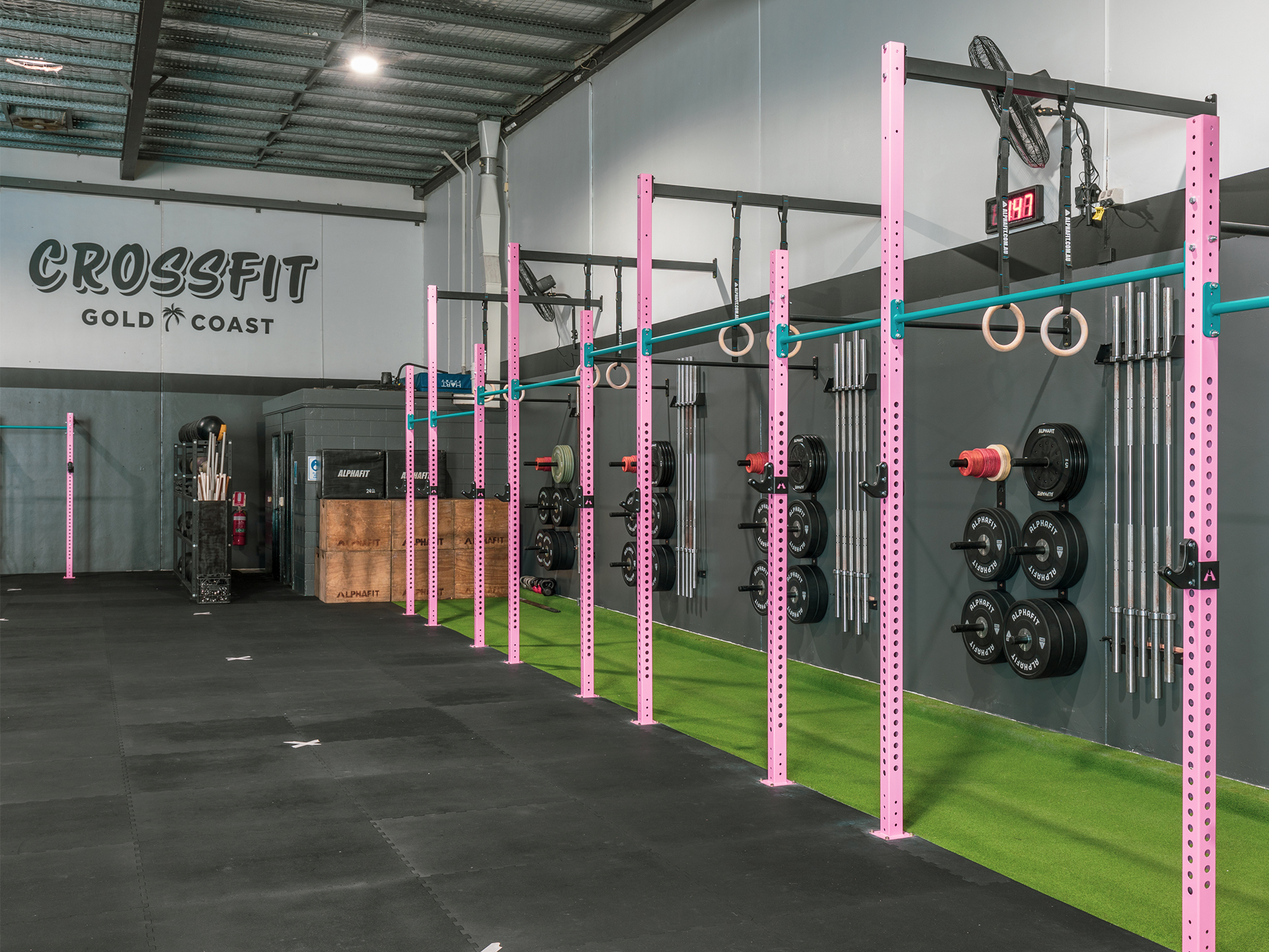 Reebok CrossFit Gold Gym Fitout | AlphaFit