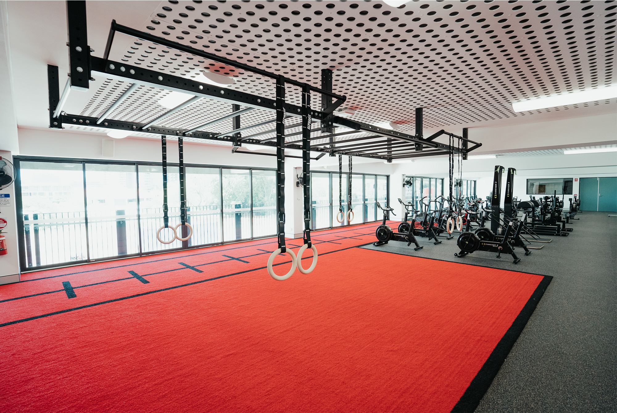 Alphalete Gym Interior Design by FittDesign
