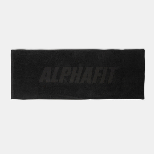 Core Hooded Bench Towel - Black