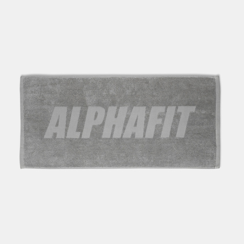 Statement Gym Towel - Grey